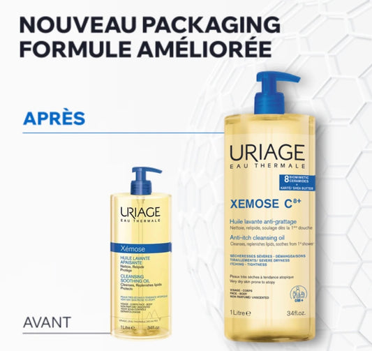 Uriage – Xemose – Huile Lavante Apaisante – 500 ml
