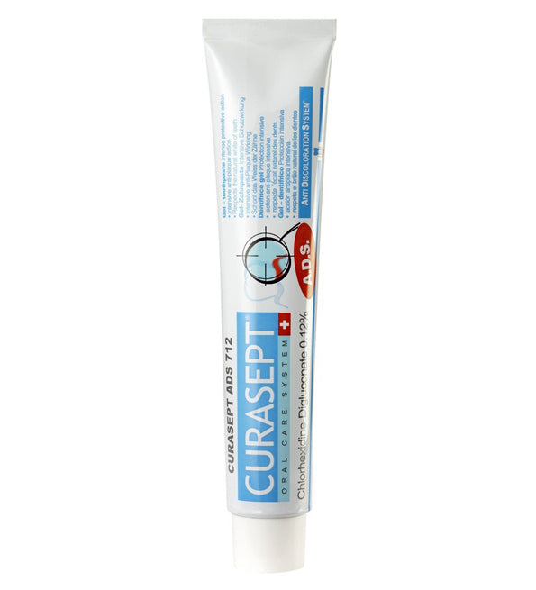 Curasept ADS 712 – Dentifrice Gel 0,12% CHX – 75 ml