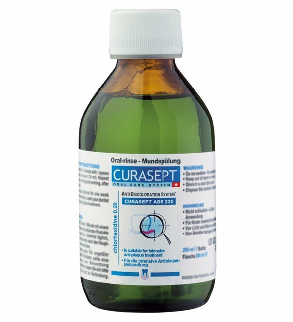 Curasept ADS 220 – Bain de bouche 0,20% CHX – 200 ml