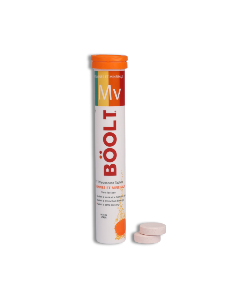 BOOLT MV – Vitamines & Minéraux Effervescents