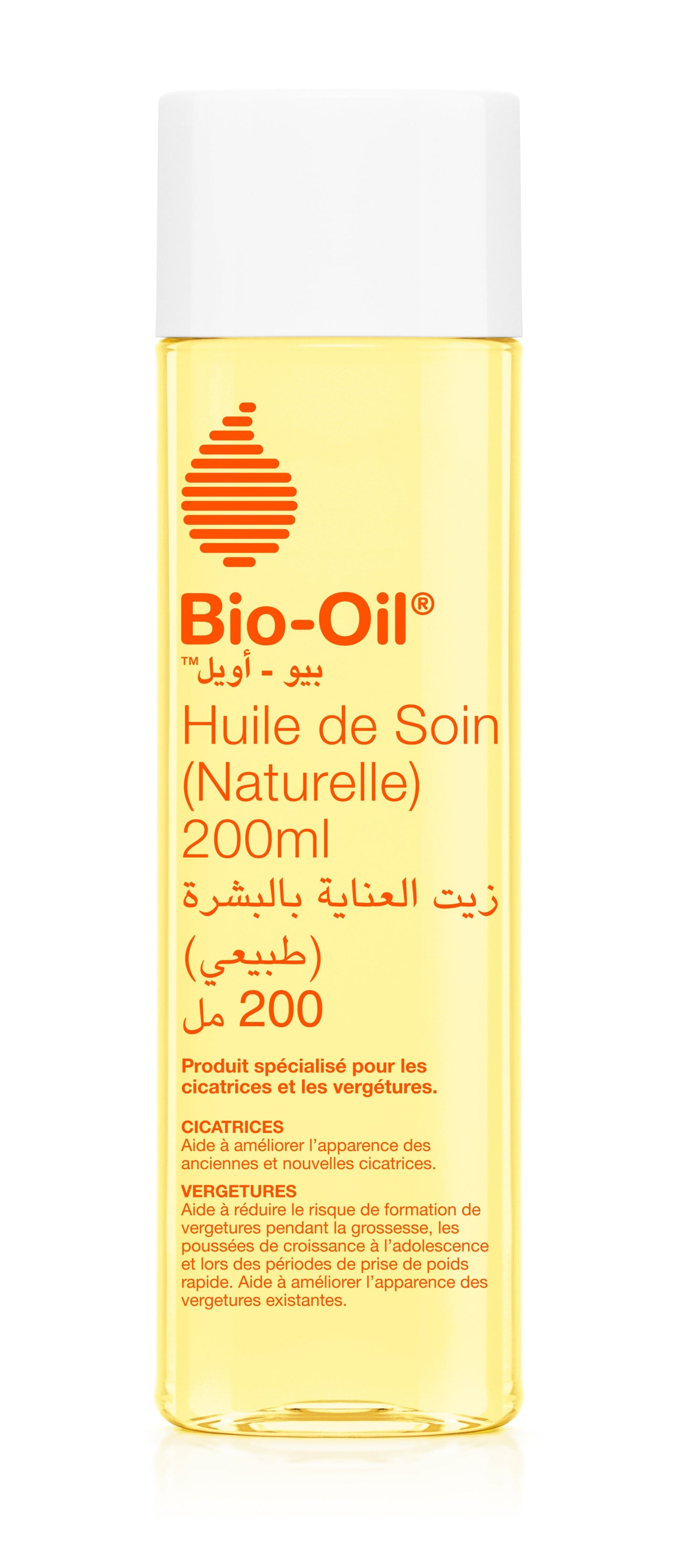 BIO OIL HUILE DE SOIN NATURELLE 200 ML