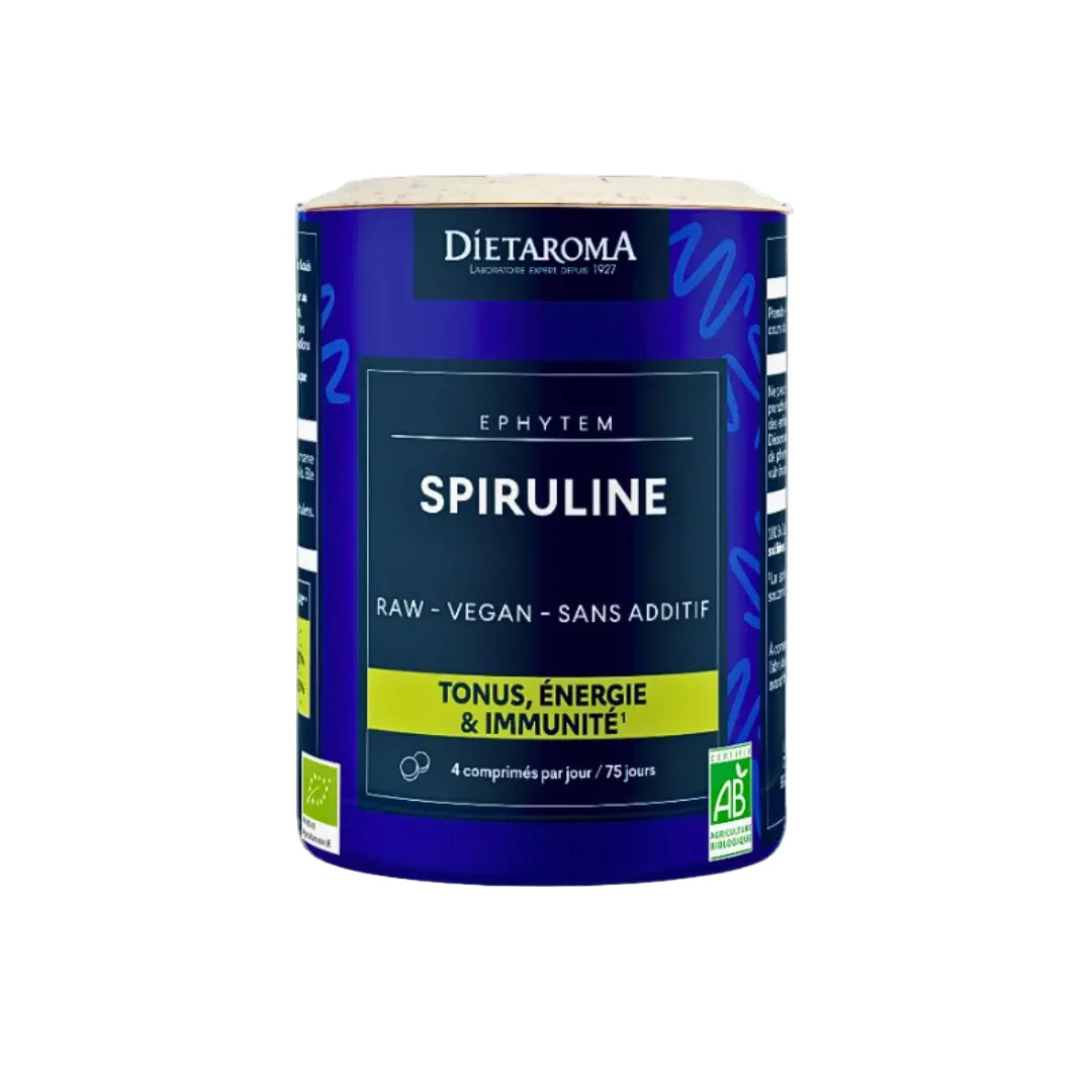 DIETAROMA Spiruline Bio – 300 Comprimés