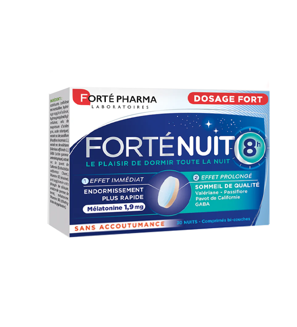 Forte Pharma Forté Nuit 8H Dosage Fort 30CPS