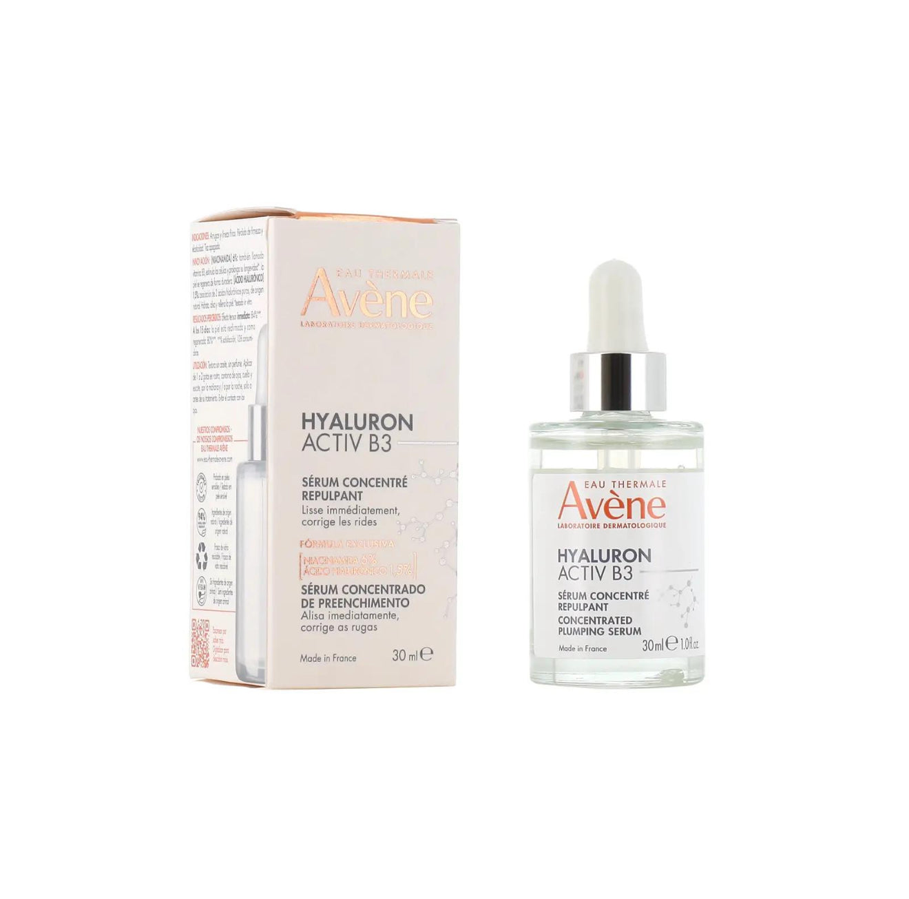AVENE HYALURON ACTIV B3 SERUM CONCENTRE REPULPANT 30 ML