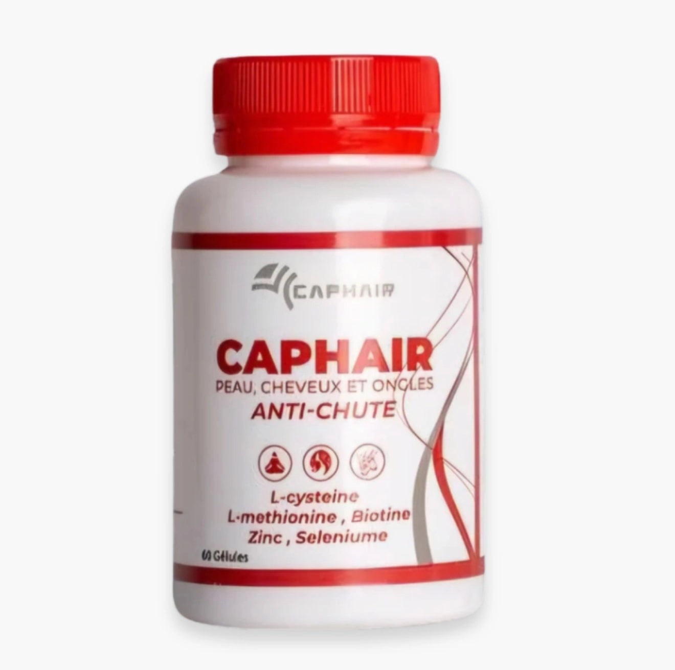 CAPHAIR – Anti-Chute Peau, Cheveux & Ongles – 60 Gélules