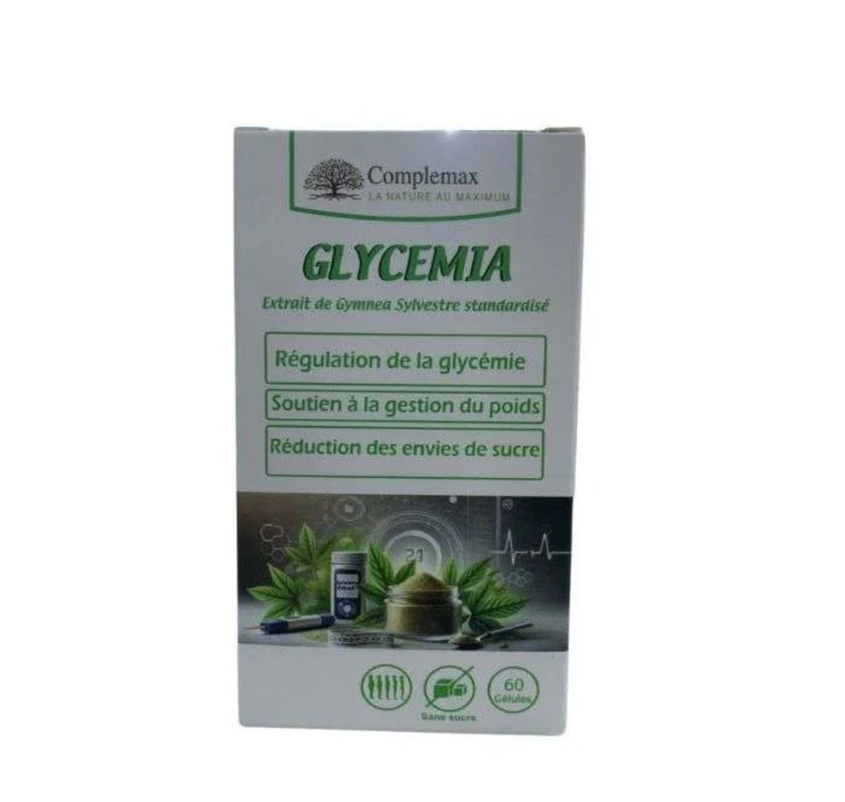 COMPLEMAX GLYCEMIA 60 GELULES
