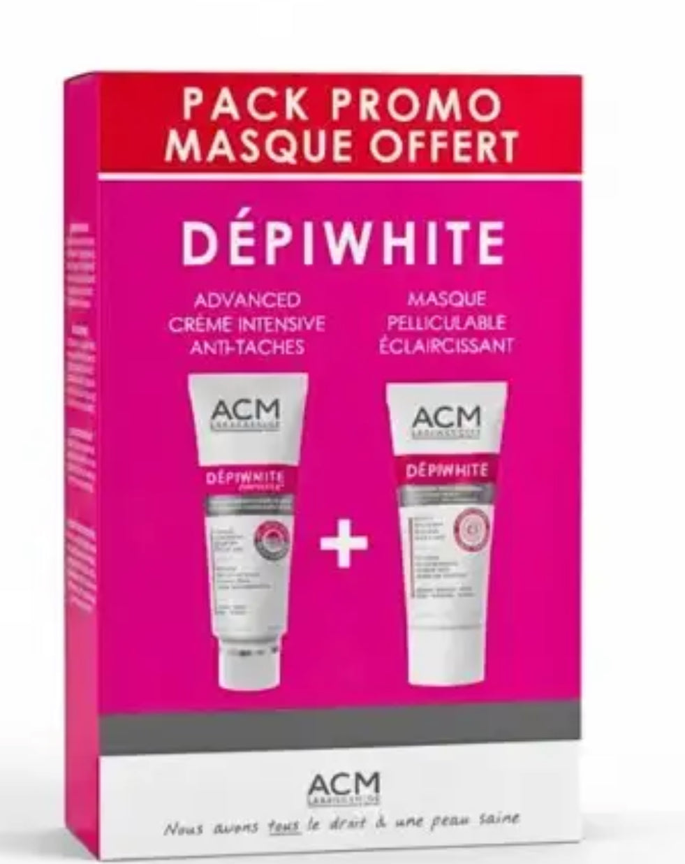ACM Depiwhite Advanced Creme + Masque Eclaircissant OFFERT