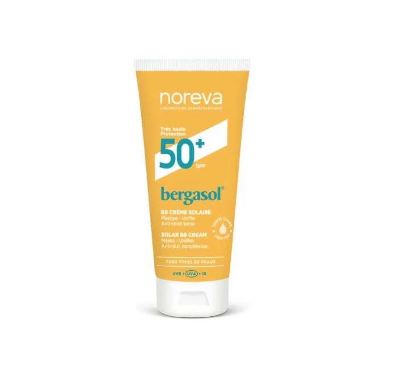 NOREVA BERGASOL BB CREME SOLAIRE SPF 50+TEINTE CLAIRE 40 ML
