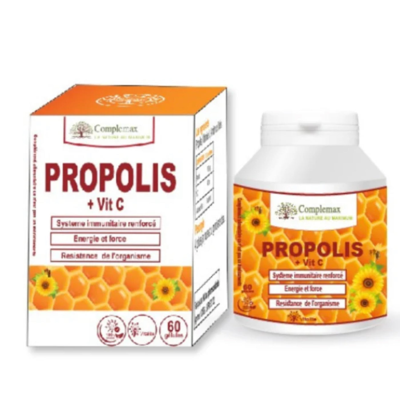 COMPLEMAX PROPOLIS PLUS VITAMINE C 60 GELULES