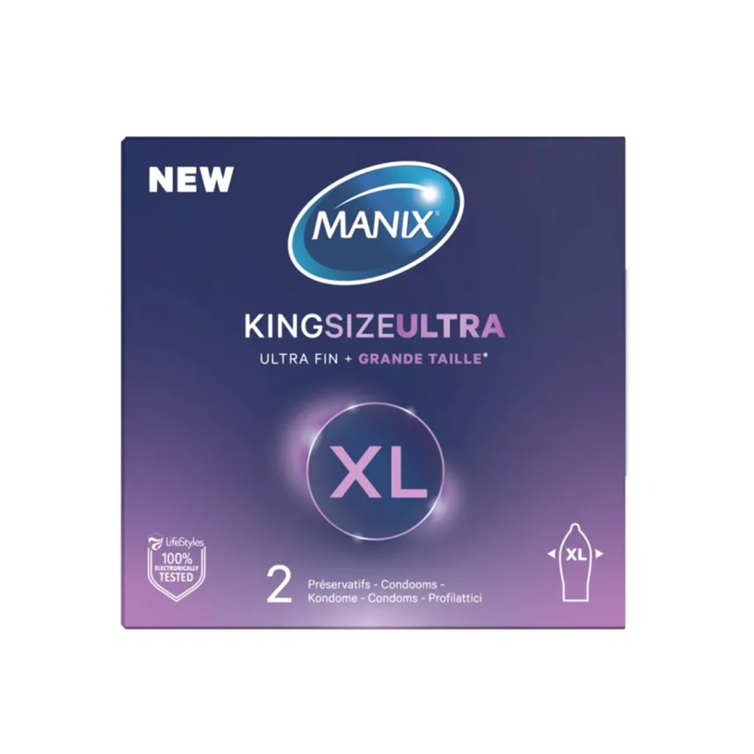 Manix King Size Ultra Preservatifs 2