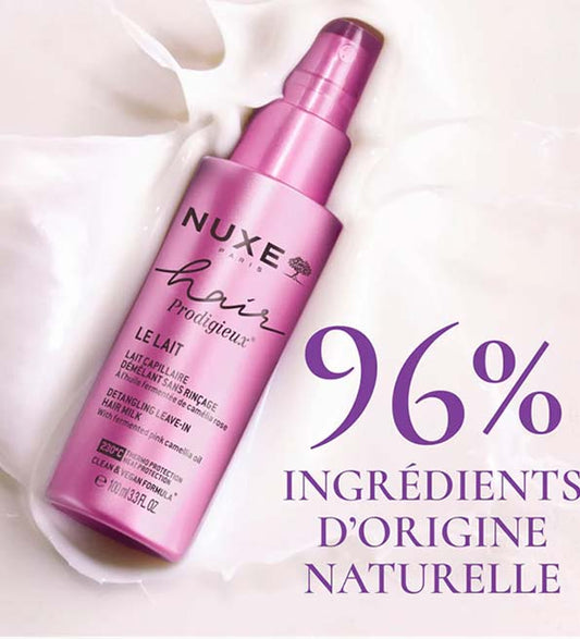 NUXE HAIR PRODIGIEUX Lait Capillaire Démêlant Sans Rinçage 100ML