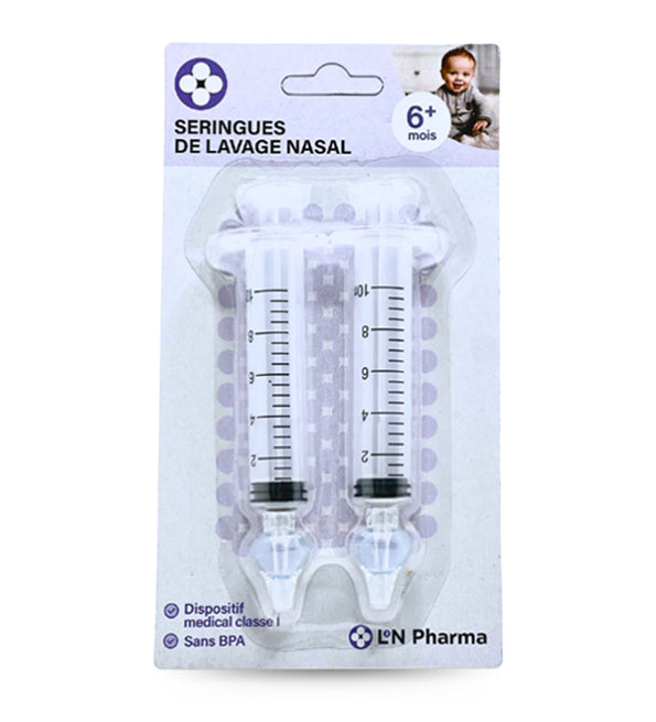Seringues nasales bébé 10ml, lot de 2 Irrigateur nasal