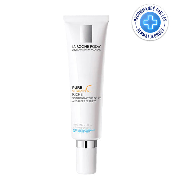 La Roche-Posay Pure Vitamin C Riche 40ml – Crème Anti-Âge Éclat & Anti-Rides