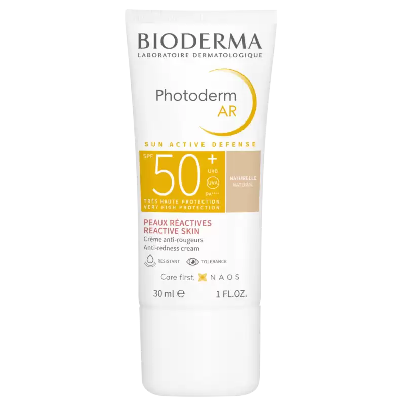Pack Bioderma – Photoderm AR Spf 50+ 30 Ml = SENSIBIO H2O 100ML OFFERT