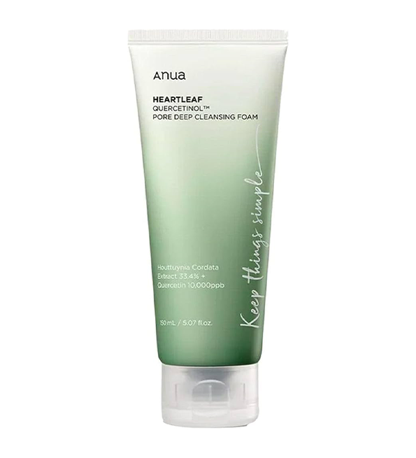 ANUA Heartleaf Quercetinol Pore Deep Cleansing Foam 150ml