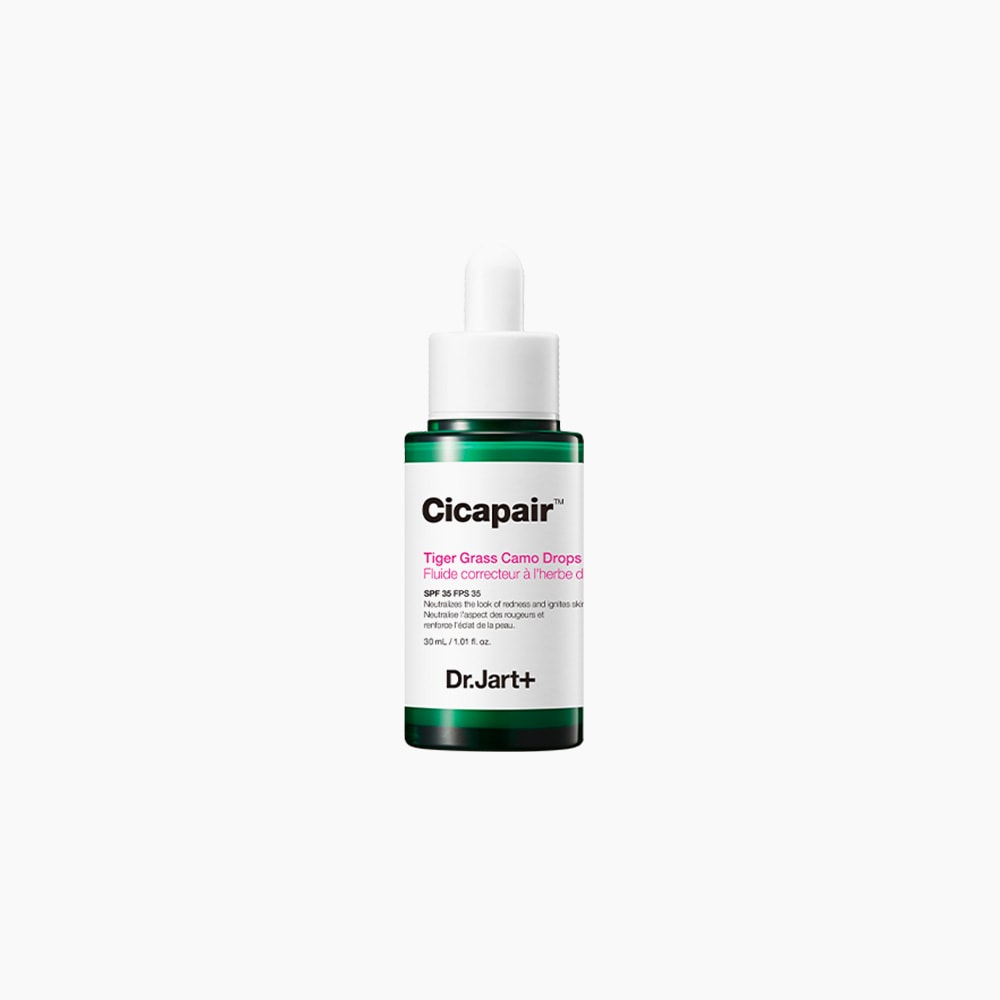 Dr. Jart+ Cicapair™ Gouttes de Camouflage Tiger Grass SPF35 30ml – Soin Correcteur & Protection Éclat Naturel