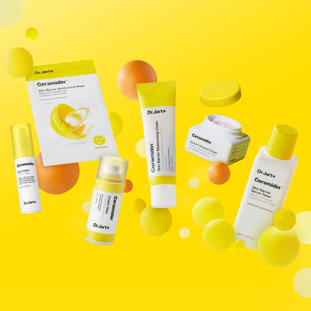 Dr. Jart+ Ceramidin™ Crème Hydratante 15ml – Nutrition Intense & Barrière Protectrice