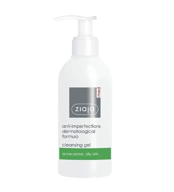 Ziaja med Anti-Imperfections Dermatological Formula Gel Nettoyant 200ml