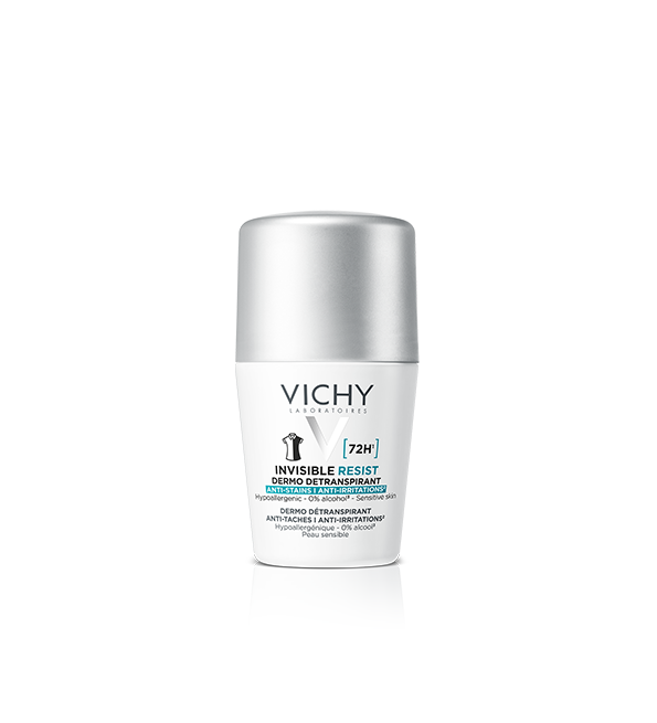Vichy déodorant dermo-détranspirant invisible protect 72h anti-taches Hommes