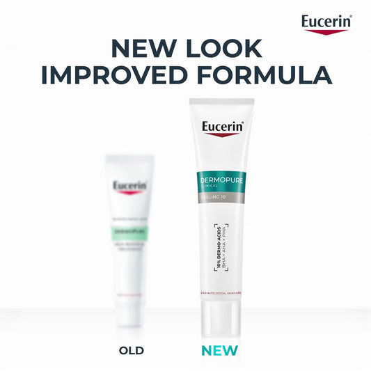 EUCERIN DERMOPURE CLINICAL PEELING 10 SOIN DE NUIT RENOVATEUR 40ML