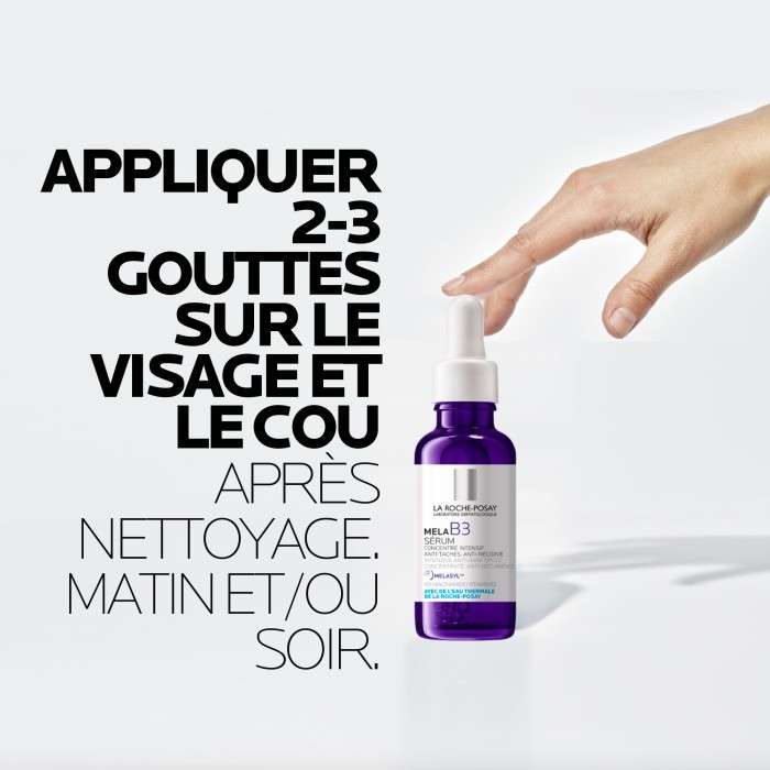 DUO ANTI-TACHES LA ROCHE POSAY MELA B3 SERUM 30 ML + ANTHELIOS FLUIDE ANTI TACHES SPF50 -50 ML + EAU THERMALE 50ML