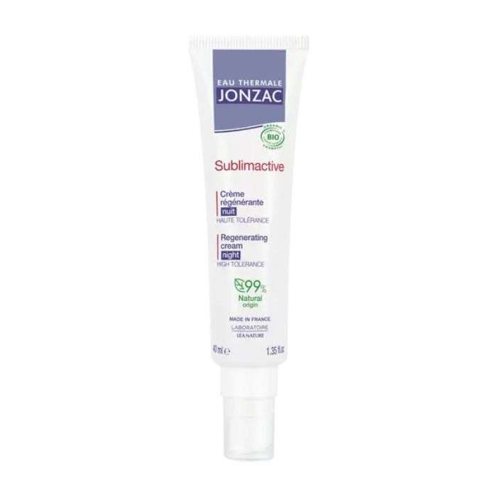 Jonzac Sublimactive Crème Régénérante Nuit 40 ml – Soin Anti-Âge & Hydratant