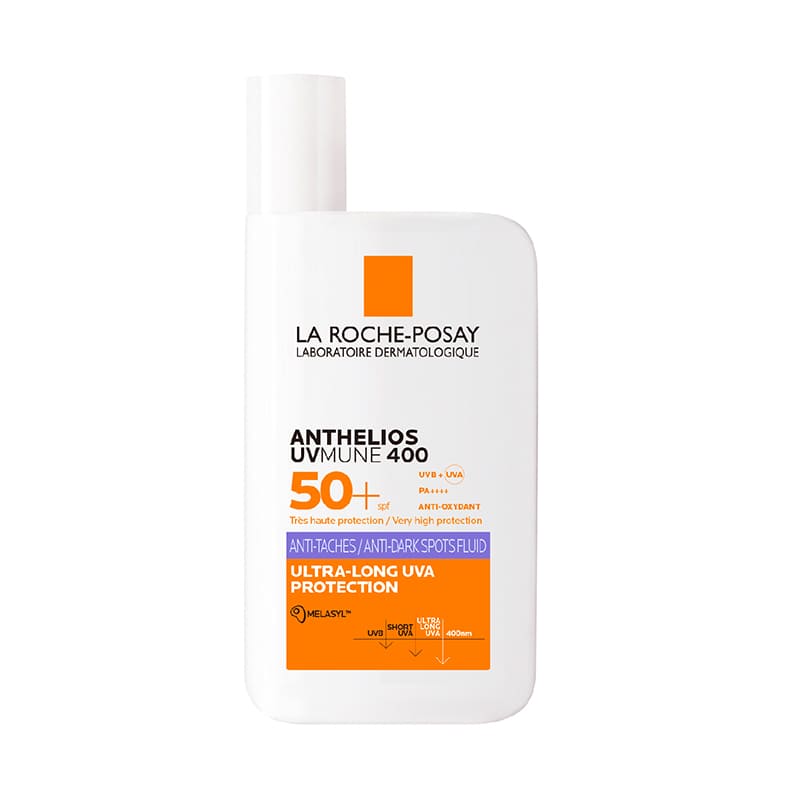 LA ROCHE POSAY ANTHELIOS UVMUNE 400 FLUIDE ANTI-TACHES SPF 50+ = Eau Thermale 50ml Offerte Protection Correction Taches
