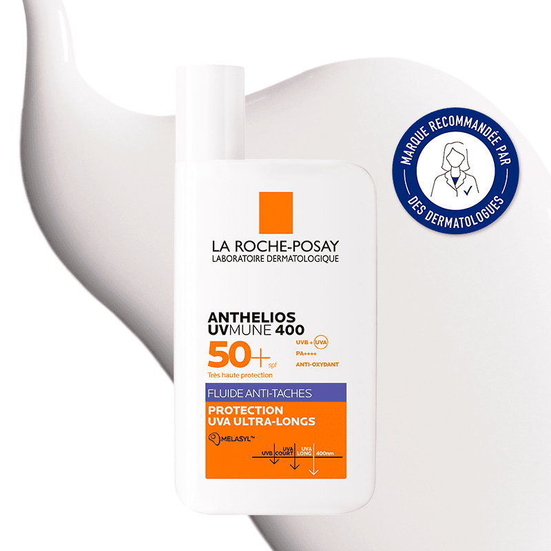 LA ROCHE POSAY ANTHELIOS UVMUNE 400 FLUIDE ANTI-TACHES SPF 50+ = Eau Thermale 50ml Offerte Protection Correction Taches