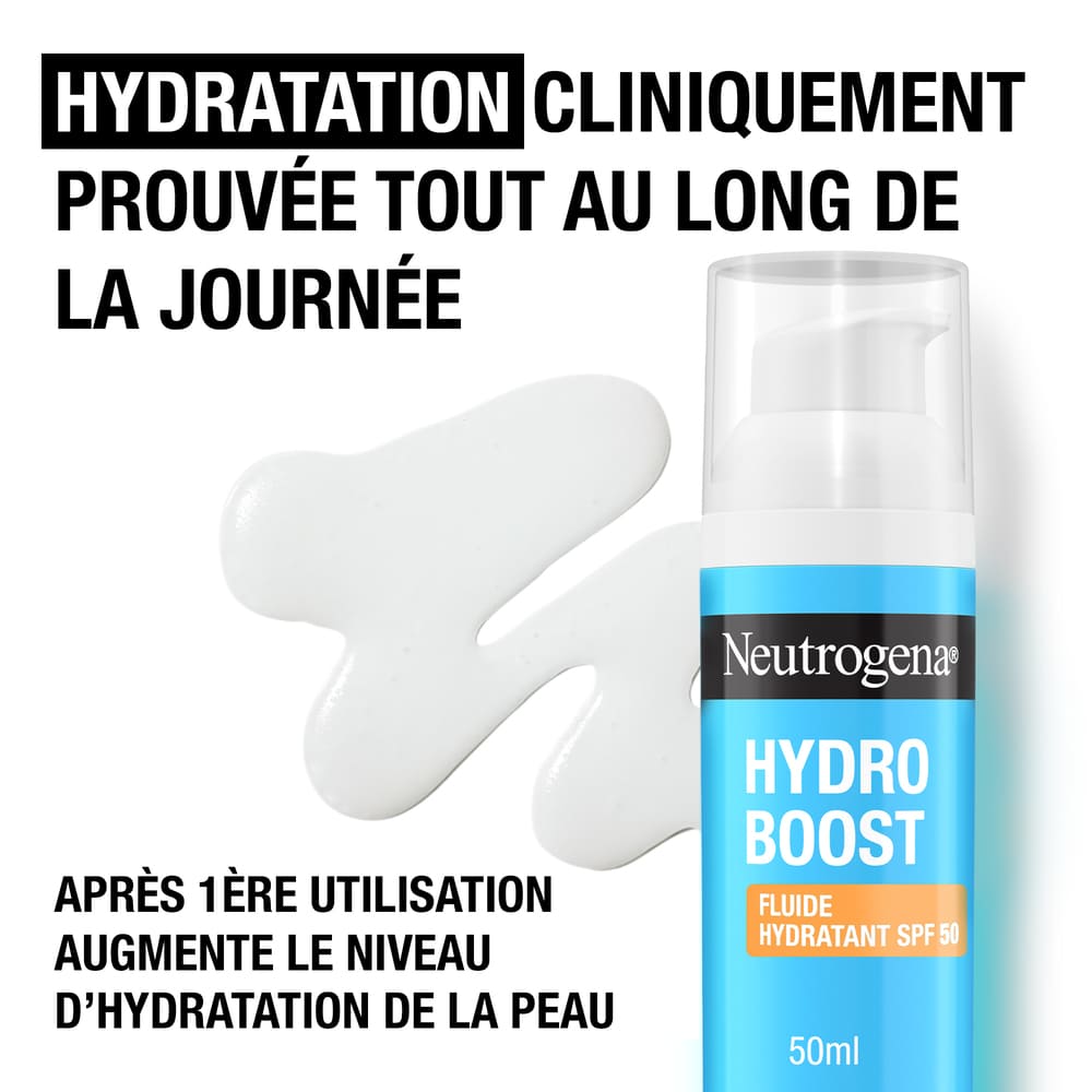 Neutrogena Fluide Hydratant Hydro Boost SPF 50, 50 ml