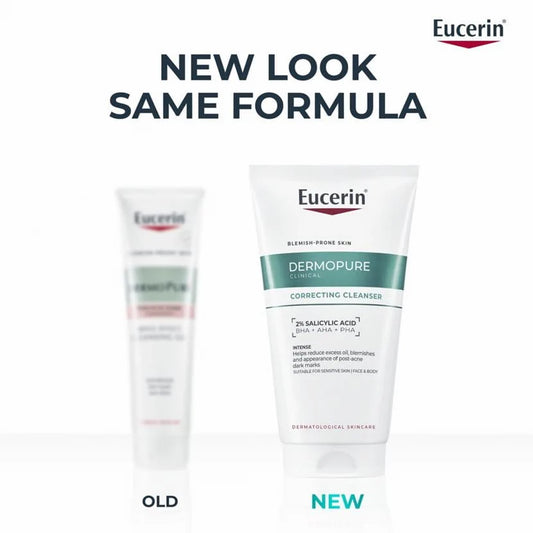 EUCERIN DERMOPURE GEL NETTOYANT TRIPLE ACTION CORRECTEUR 150ML