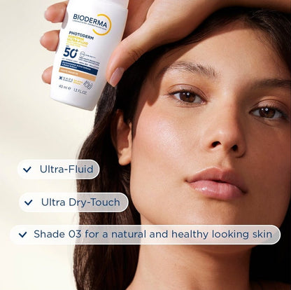 BIODERMA PHOTODERM XDEFENSE ULTRA FLUID SPF 50+ TEINTE 03 40ML