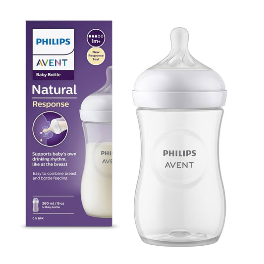 AVENT BIBERON NATURAL REPONSE 1M+ 260ML SCY903/01