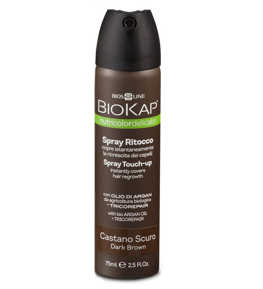 Biokap – Spray retouche Châtain foncé – 75 ml