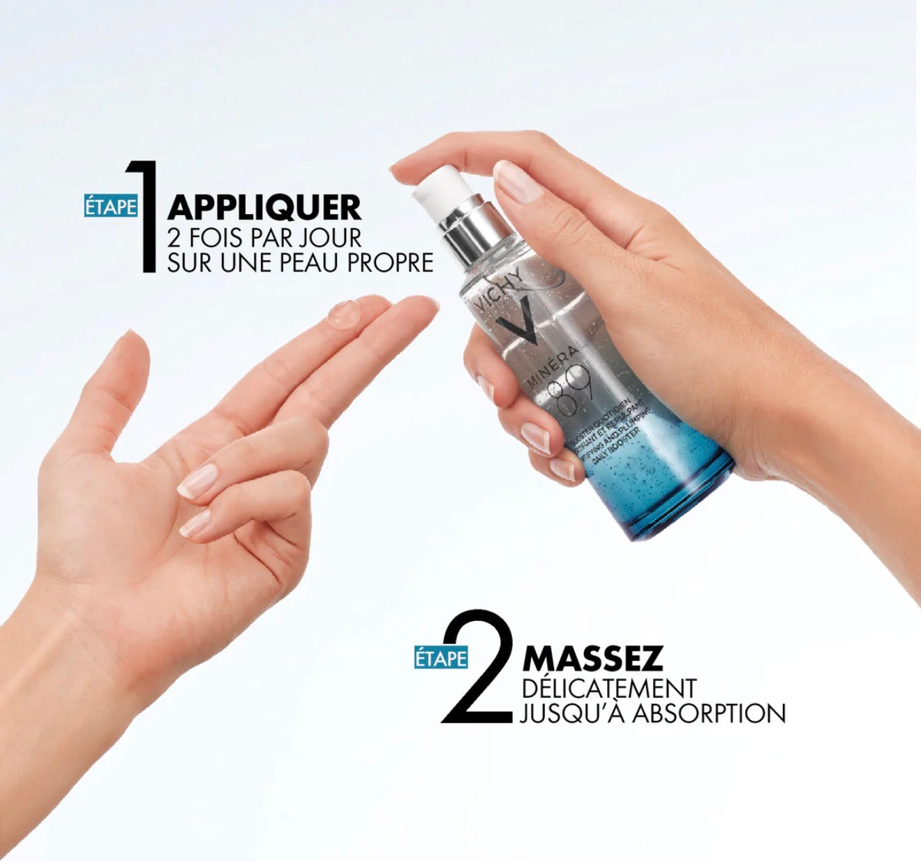 VICHY MINÉRAL 89 SÉRUM BOOSTER HYDRATANT FORTIFIANT ET REPULPANT 50 ML