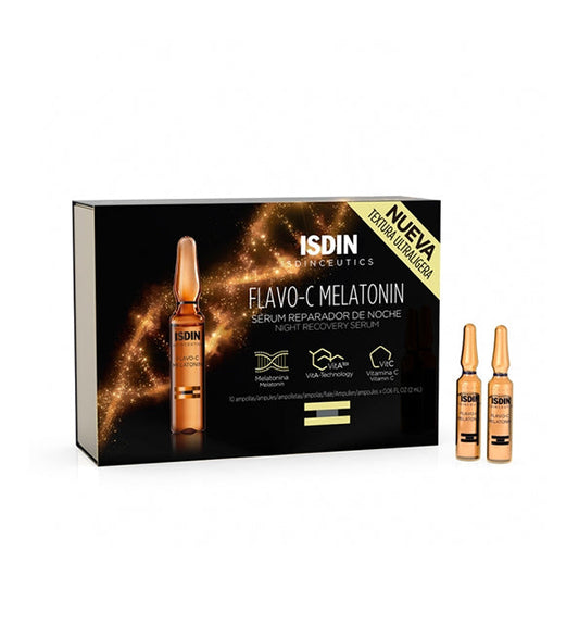 Isdin Flavo-C Melatonin serum reparateur nuit 30amp*2ml