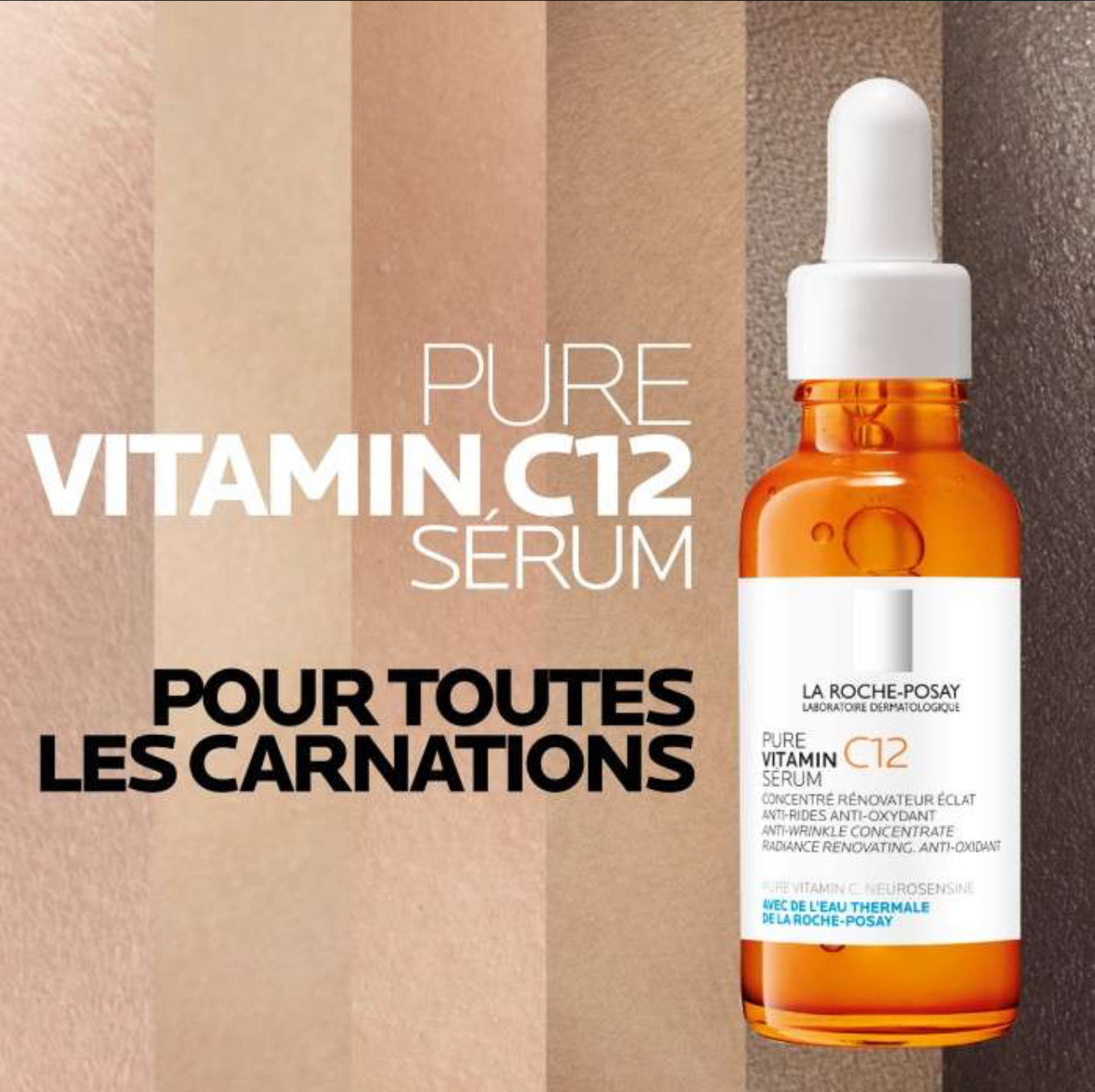 LA ROCHE POSAY PURE VITAMIN C12 SERUM ECLAT 30ML