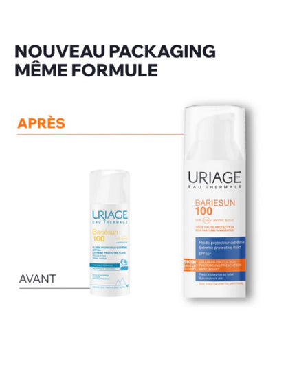 URIAGE BARIESUN 100 FLUIDE PROTECTEUR EXTREME SPF 50+ 50ML
