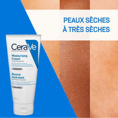 Cerave baume hydratant nourrissant peau sèche à très sèche 177ml