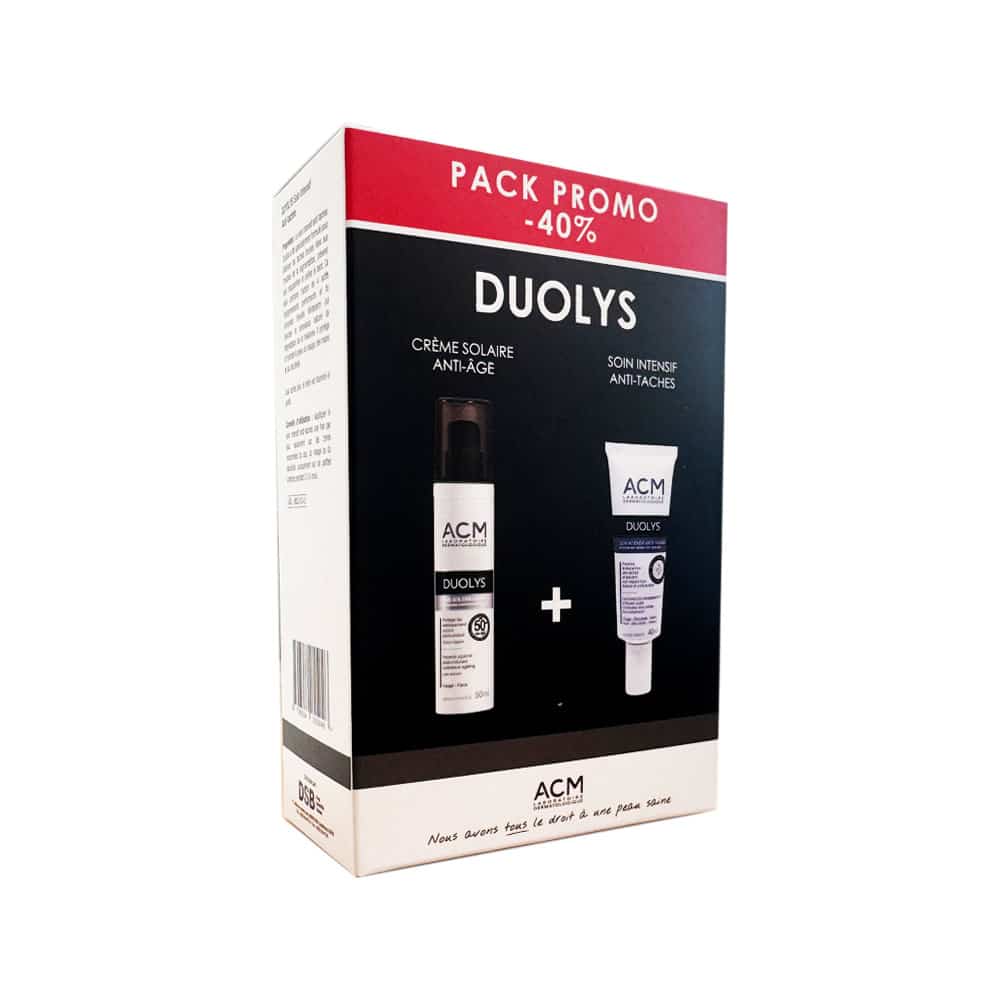 ACM Duolys Ecran solaire spf 50 + Soin intensif anti taches