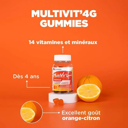 FORTE PHARMA MULTIVIT' ENERGIE B60 GUMMIES