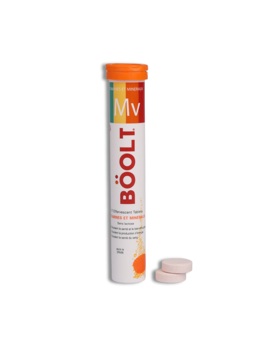 BOOLT MV – Vitamines & Minéraux Effervescents