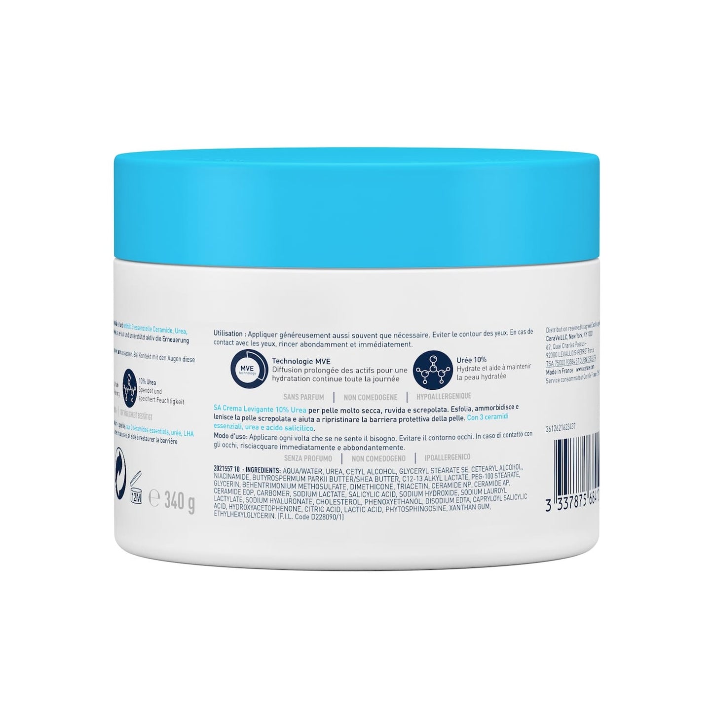 Cerave sa creme anti-rugosites 340g