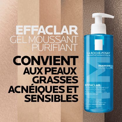La roche-posay effaclar gel moussant 400 ml