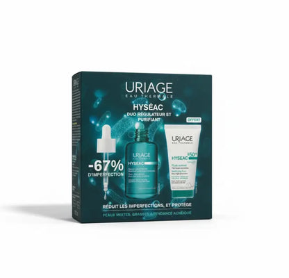Coffret Uriage Hyseac Serum Booster 30ml+Hyseac spf50+ 50ml