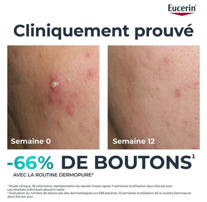 EUCERIN DERMOPURE SÉRUM TRIPLE ACTION 40ML = SUN OIL CONTROL SPF50+ 50 ML OFFERT