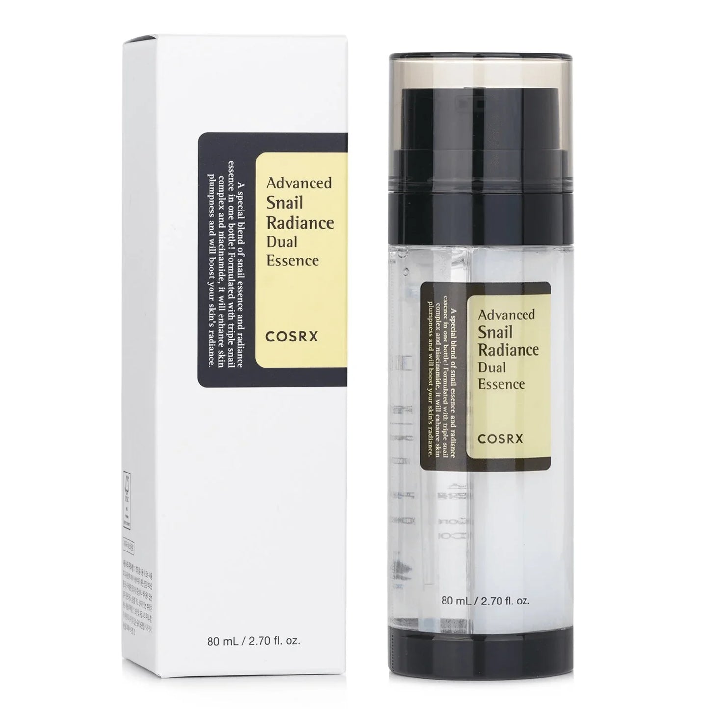 COSRX ADVANCED SNAIL RADIANCE DUAL ESSENCE 80 ML