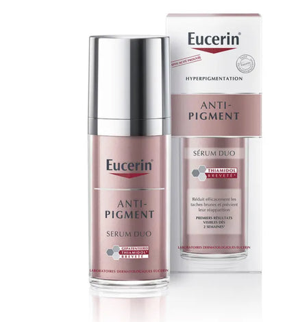 TRIO EUCERIN ANTI-PIGMENT GEL NETTOYANT 200ml + SÉRUM DUO 30 ML + PIGMENT CONTROL FLUID SPF50 -50 ml
