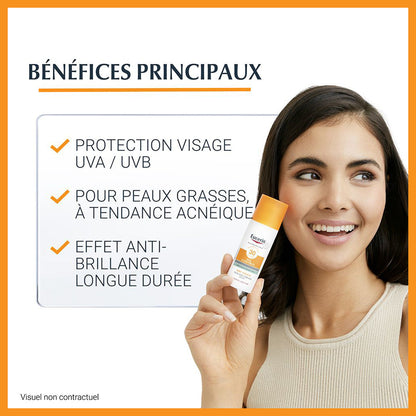 EUCERIN Sun Oil Control Gel-Crème SPF 50+ | 50 Ml