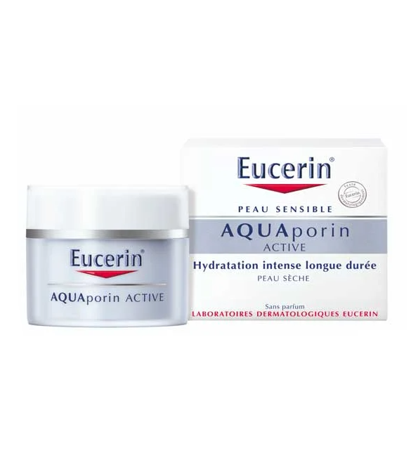 Eucerin – AQUAporin Active Soin Hydratant Peau Sèche  – 50 ml