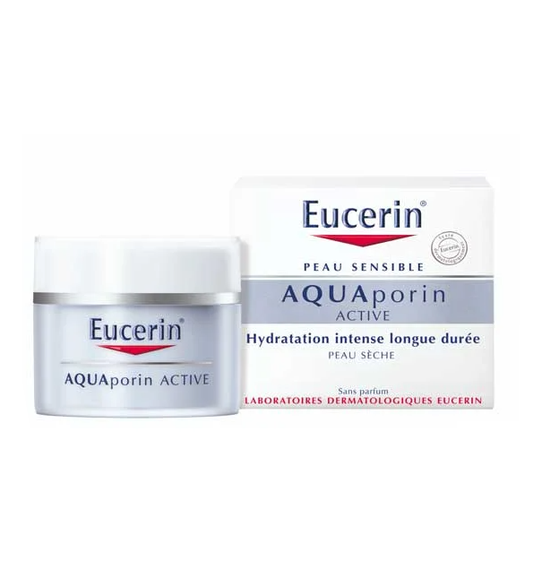 Eucerin – AQUAporin Active Soin Hydratant Peau Sèche  – 50 ml